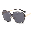 rivet ocean color sun glasses 2020 new arrivals vintage fashion custom designer luxury shades metal sunglasses women men 36003